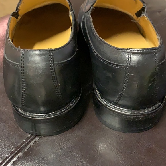 Men’s black leather upper dress shoes, size 10 1/2 - Picture 4 of 7